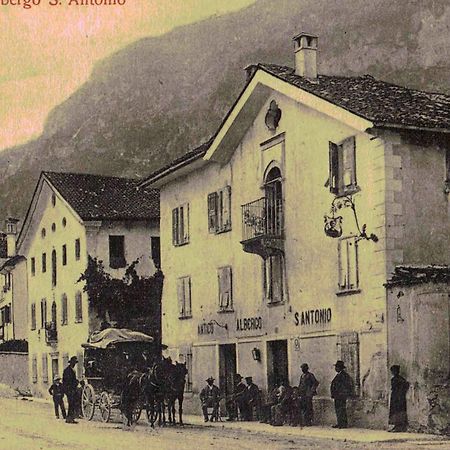 Antico Albergo Sant'Antonio Fonzaso Bagian luar foto
