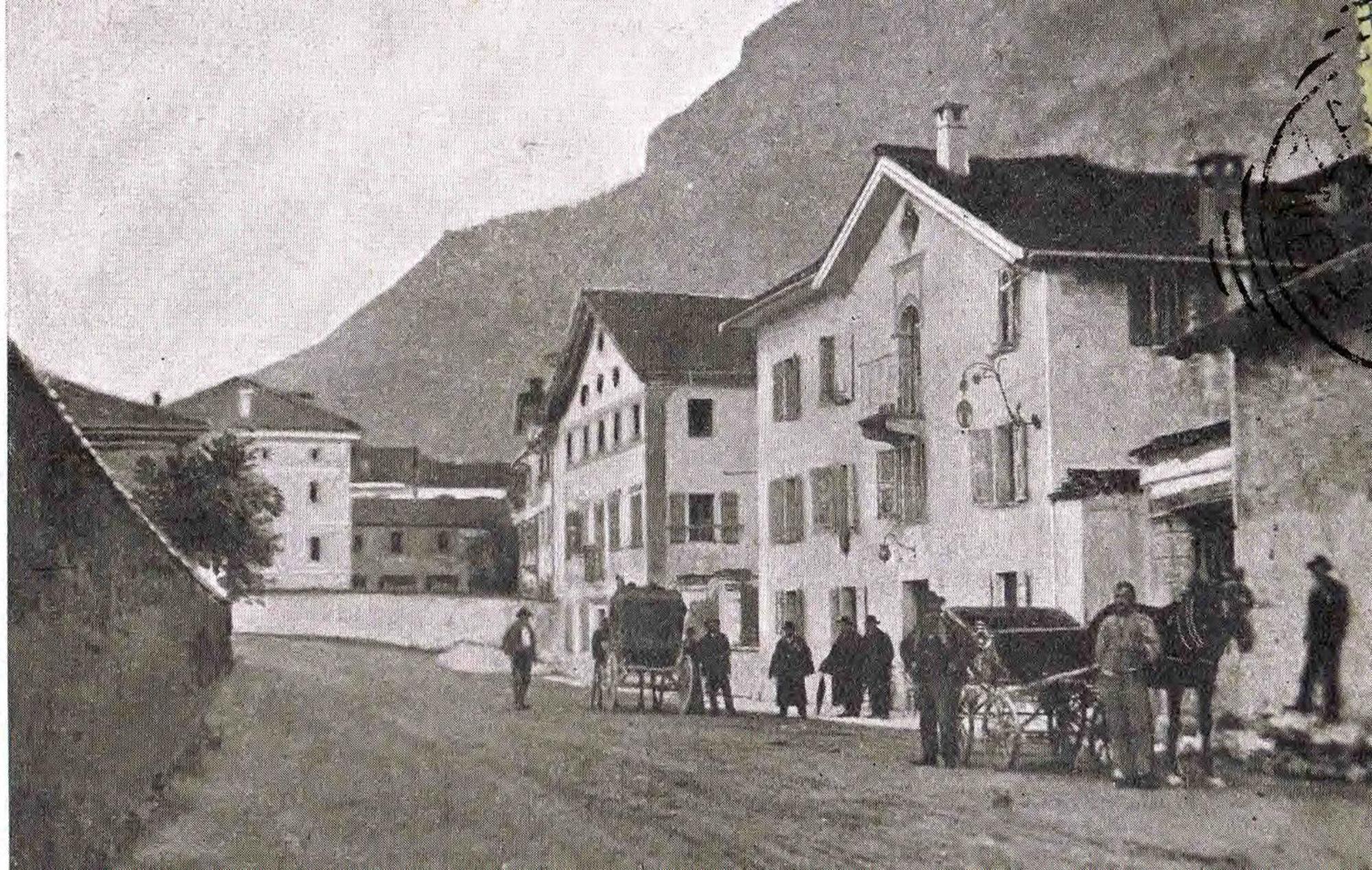 Antico Albergo Sant'Antonio Fonzaso Bagian luar foto